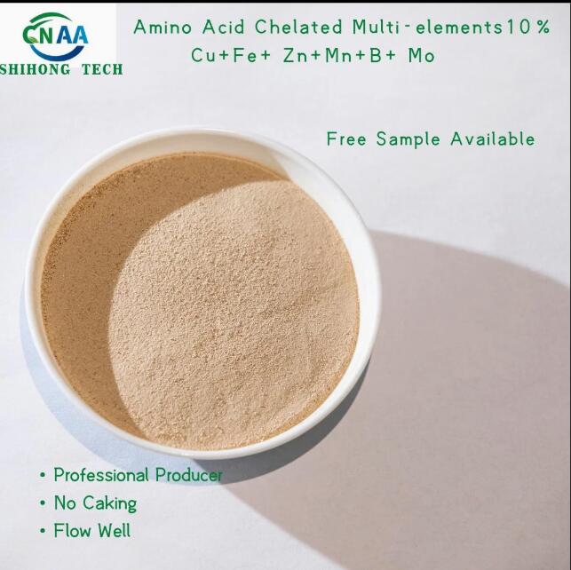 Minerals Ca Mg Zn B Mo Trace Element Amino Acid Powder Organic Fertilizer